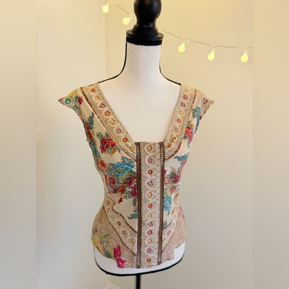 Plenty by Tracy Reese Tops - Elegant Silk Floral Blouse